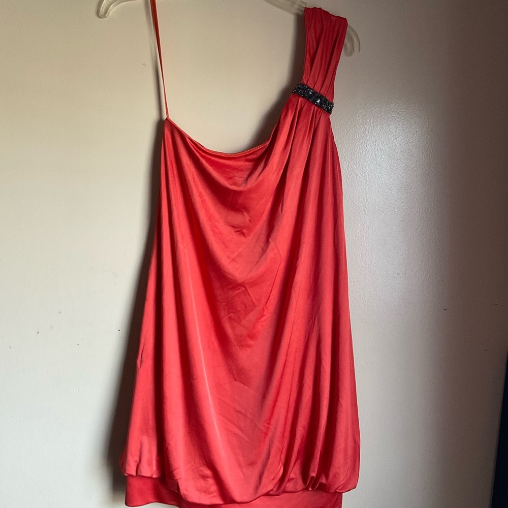 Orange size Medium bcbg dress